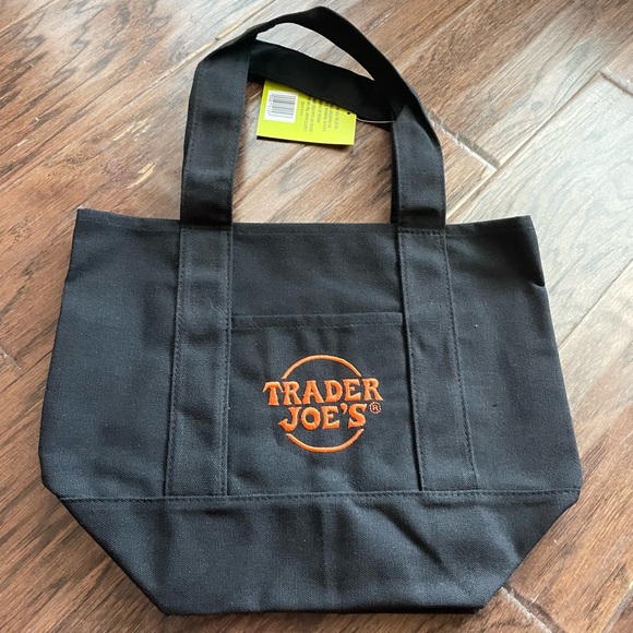 Trader Joe’s Orange and Black Halloween Tote - Picture 1 of 1